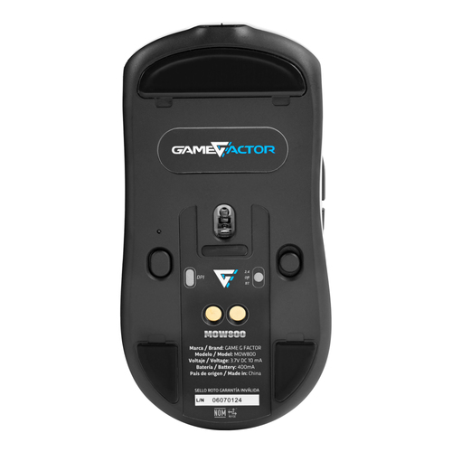 Mouse Gaming GAME FACTOR MOW800-WH