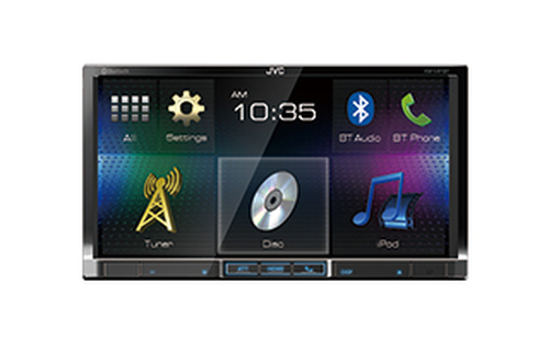 JVC KW-V41BT car media receiver Black