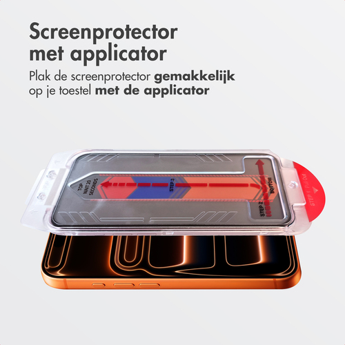 Accezz Gehard Glas Privacy SH00089416 - Screenprotector + Applicator, afbeelding 3