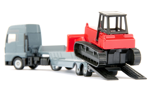 SIKU Super - MAN Lkw met bulldozer modelvoertuig, afbeelding 2