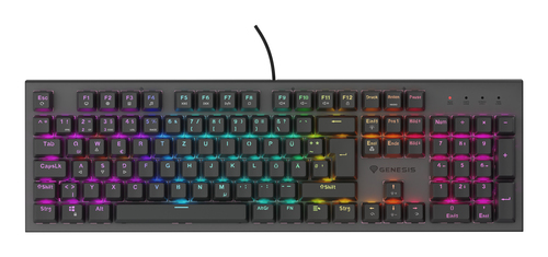 GENESIS NKG-2179 keyboard Gaming USB QWERTZ German Black – image 4