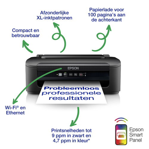 Epson WorkForce WF-2110W inkjetprinter – Foto 5 van 11