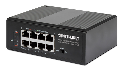 Intellinet IPS-08G-95W Passthrough Switch 8-porte Gigabit PoE Passthrough / PoE+
