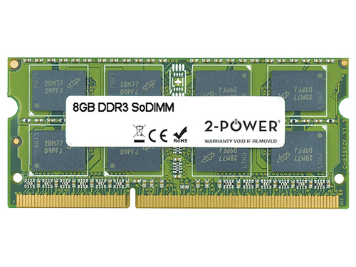 2-Power 2P-H6Y77AA#ABX модуль памяти 8 GB 1 x 8 GB DDR3L 260-pin SO-DIMM