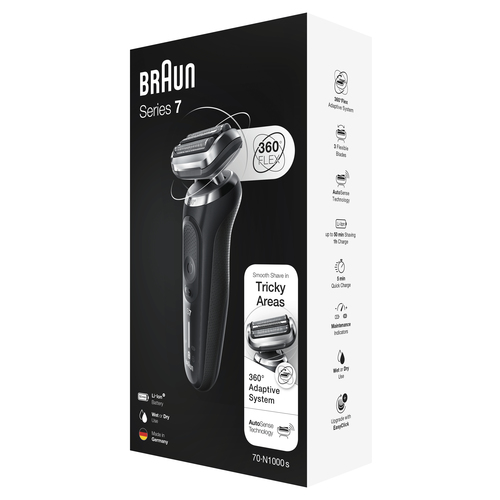 Braun Series 7 70-N1000s Foil shaver Black – image 9