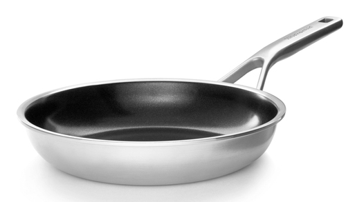 KitchenAid Unisex Multi-Ply Stainless Steel Non-Stick Frying Pan in Silver Size: 20cm Silver 20cm female - image 1