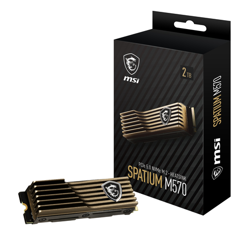 MSI SPATIUM M570 PCIe 5.0 NVMe M.2 2TB HS – image 8