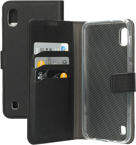 Mobiparts Saffiano Wallet Case Samsung Galaxy A10 (2019) Black