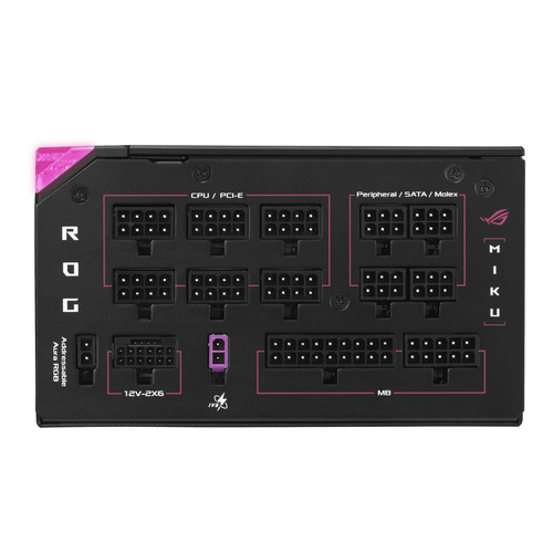 ASUS ROG Thor 1200W Platinum III Hatsune Miku Edition voeding, afbeelding 5