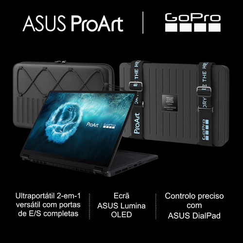 ASUS ProArt GoPro Edition PX13 HN7306EAC-AM3AOHDPP1 Copilot+ PC AMD Ryzen™ AI Max+ 395 Hybrid (2-in-1)