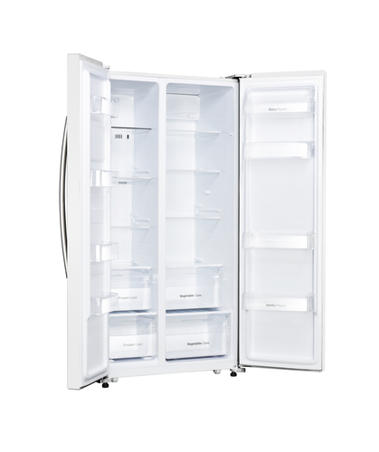 Daewoo FRN-SH23BVW side-by-side refrigerator Freestanding – image 3