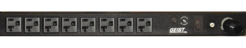 Vertiv Geist NSVL080-102S20TL power distribution unit (PDU) 8 AC outlet(s) 0U Black