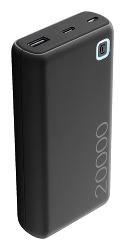 Cellularline PBESSENCE20000K внешний аккумулятор Литий-полимерная (LiPo) 20000 mAh Черный