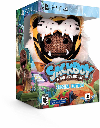 Sony Interactive Entertainment Sackboy: A Big Adventure Special Edition Специальный BRA, Английский, Испанский Мексика, Французский PlayStation 4