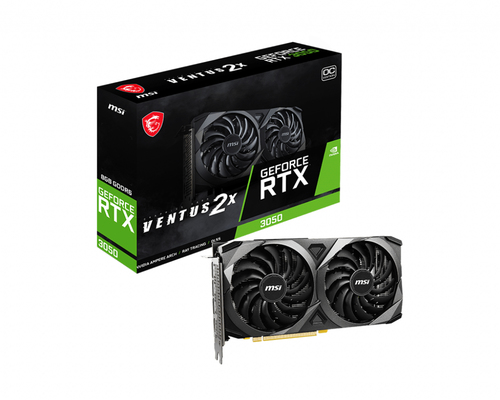 MSI VENTUS GeForce RTX 3050 2X 8G OC NVIDIA 8 GB GDDR6