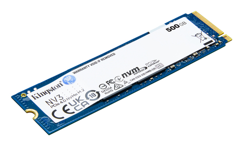 Kingston NV3 500GB M.2 2280 Internal SSD - image 1