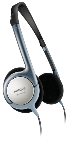 Philips SBCHL150/28 headphones/headset Wired Head-band Black, Blue, Silver