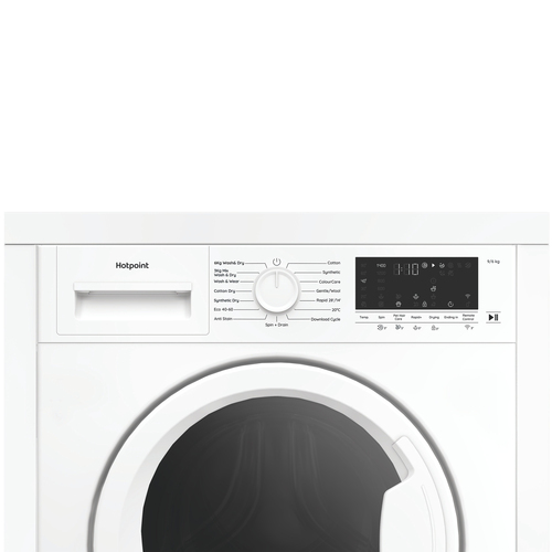 Hotpoint Fabric Care BIWD961486UK washer dryer Built-in Front-load White – image 3