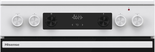 Hisense This white cooker features a spacious – image 8