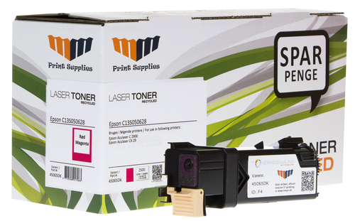 MM Magenta Laser Toner HC - Epson C13S050628 - For Epson AcuLaser C 2900 / CX 29 – image 1