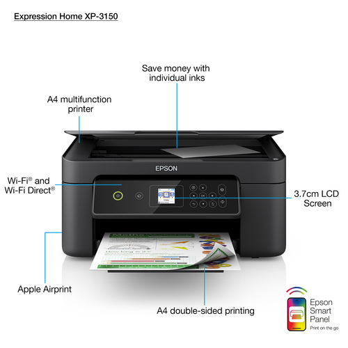 Epson Expression Home XP-3150 Inkjet A4