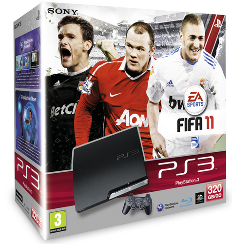 Sony Interactive Entertainment PlayStation 3 Slim 320 GB + FIFA 2011