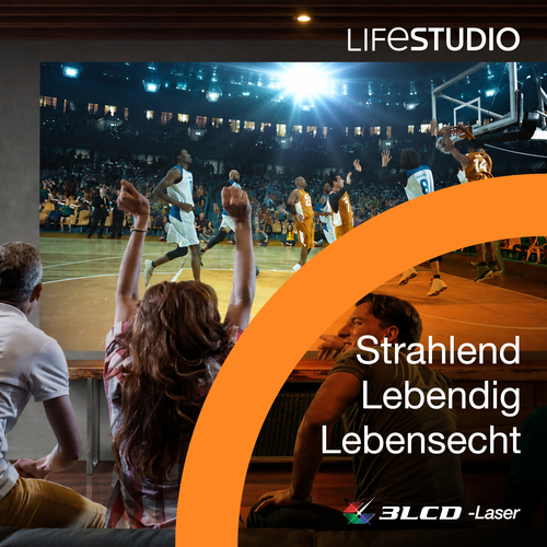 Epson Lifestudio Grand EH-LS670B - Metallic-Schwarz