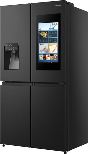 Hisense PureFlat RQ760N4IFE Smart Fridge Freezer - Black Stainless Steel, Stainless Steel - image 5