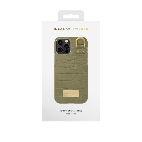 iDeal of Sweden Atelier Case iPhone 12/12P Sage Croco – image 4