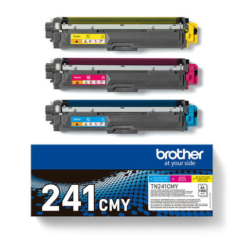 Brother TN241 Toner Cartridges Value Pack Cmy TN241CMY - image 4