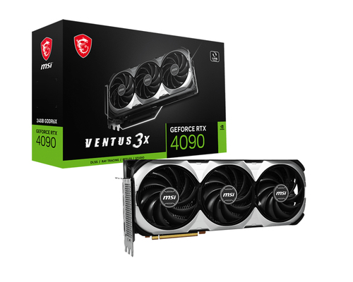 MSI VENTUS GeForce RTX 4090 3X 24G NVIDIA 24 GB GDDR6X