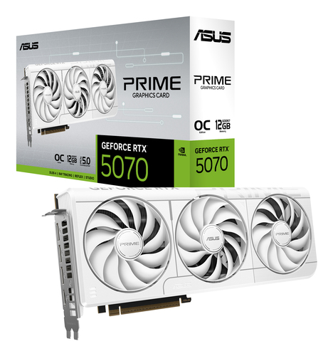 ASUS PRIME GeForce RTX 5070 OC White 12GB, afbeelding 9