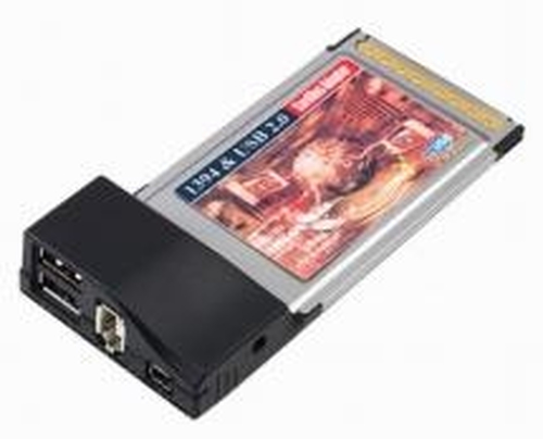 Verbatim Cardbus FireWire/USB 2.0 Combo Card