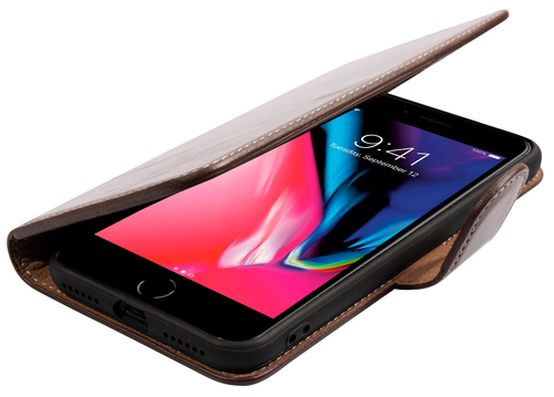Mobiparts Excellent Wallet Case 2.0 Apple iPhone 7, iPhone 8 Oaked Cognac – image 5