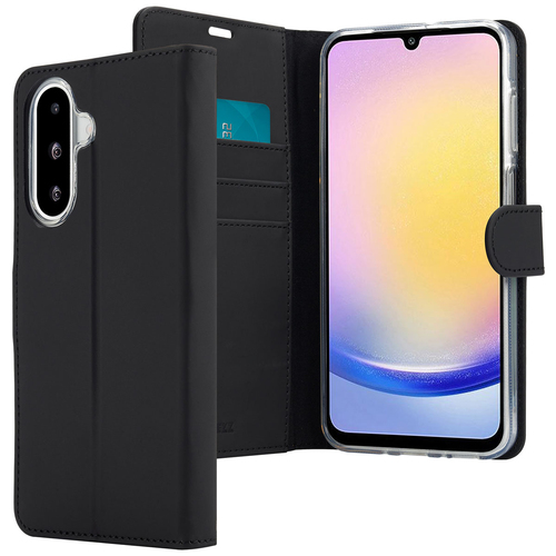 <p>Een strakke uitstraling en ook nog eens praktische voordelen? Deze Wallet Softcase Booktype van Accezz heeft het allemaal! De hoes is gemaakt van