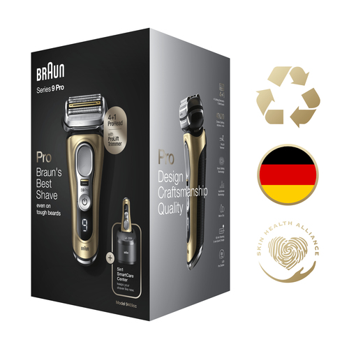Braun Series 9 Pro 81747628 men's shaver Foil shaver Trimmer Gold – image 8