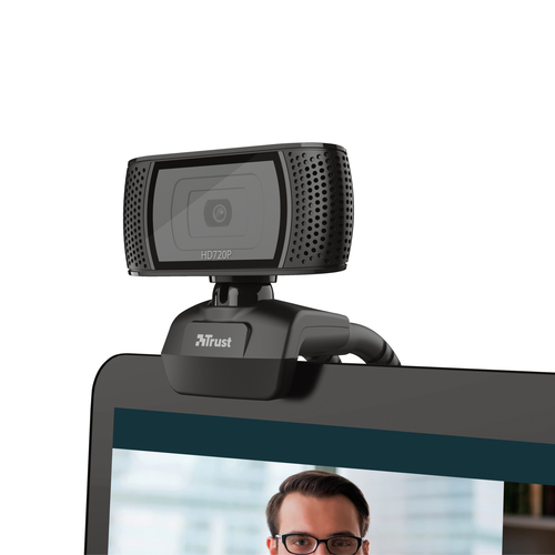 Trust Trino HD Video Webcam Webcam Zwart, afbeelding 3
