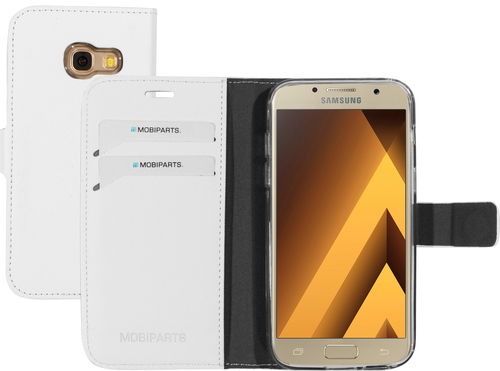 Mobiparts Saffiano Wallet Case Samsung Galaxy A3 (2017) White