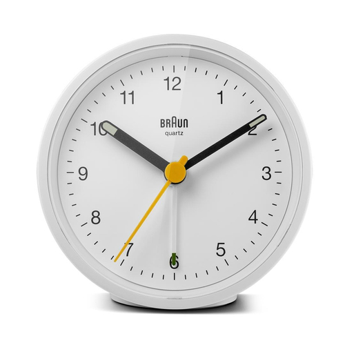 Braun BC12W Reloj despertador analógico Blanco