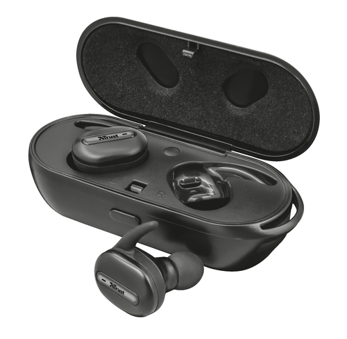 Trust Duet2 Headset Wireless In-ear Calls/Music Bluetooth Black