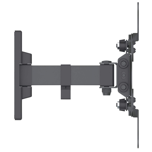 Manhattan Soporte de pared para TV/monitores (Inclinación y Giro 2 pivotes), pantallas 13"–42", Compatibilidad VESA: de 75x75 a 200x200 mm (verifique las dimensiones de los cuatro orificios de montaje traseros), carga máxima 20 kg imagen 4