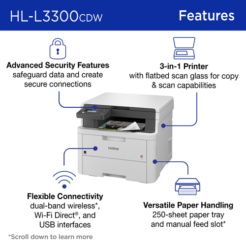 Brother HL-L3300CDW LED A4 – image 3