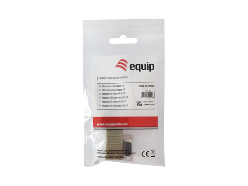 Equip Adapter DB9 -> RJ45 Adapter Bu/Bu TIA/EIA-561, afbeelding 5