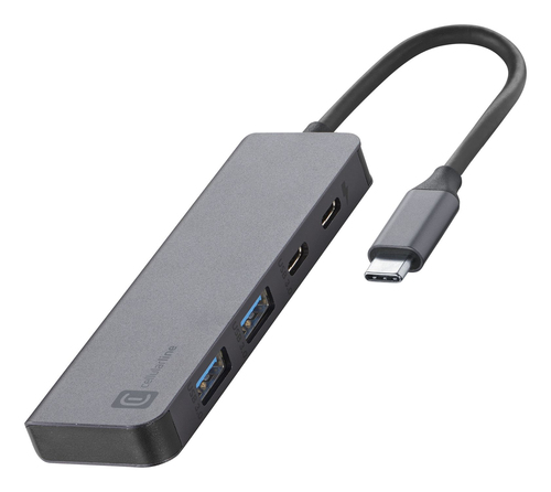 Cellularline 8018080491955 USB Type-C 5000 Мбит/с Черный