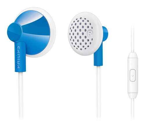 Philips SHE2005BL/28 headphones/headset Wired In-ear Blue, White