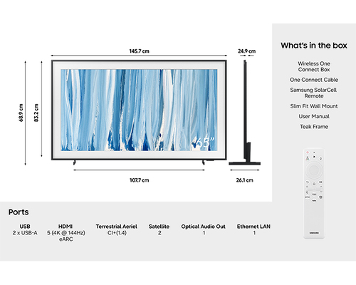 Samsung 65" The Frame Pro (2026), afbeelding 2