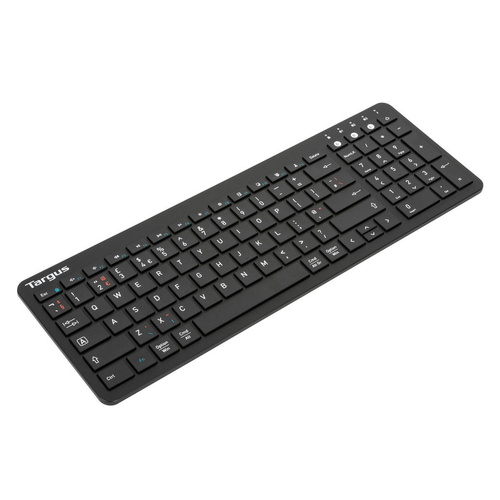 Targus AKB863ES клавиатура Универсальная Bluetooth Испанский Черный