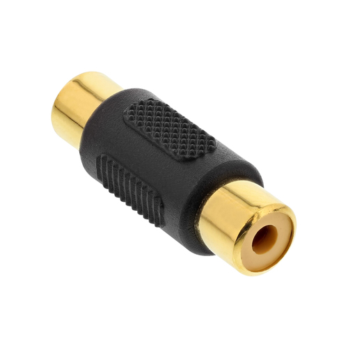 Product image: InLine Audio Adapter RCA female / female gold plated