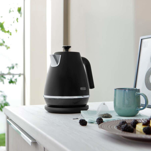 Delonghi Distinta X Black Kettle - Black - image 2
