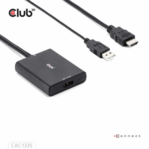 Club 3D HDMI + Micro USB naar DisplayPort Active Adapter, afbeelding 4